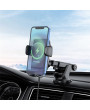 Hoco HOC0278 15 W - S35 Wireless Charging Car Holder vezeték nélküli Qi autós tartó/gyorstöltő