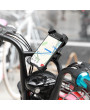 Hoco HOC0291 CA58 Bicycle holder - fekete kerékpárra szerelhető telefontartó