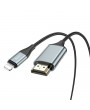 Hoco HOC0297 Lightning-HDMI 2 m-es vezetékkel - UA15 Lightning to HDMI Adapter Full HD kábel