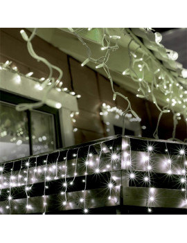 Home KKF 158/WH 5x5m/150 LED/kül-beltéri/hidegfehér LED-es karácsonyi fényfüggöny