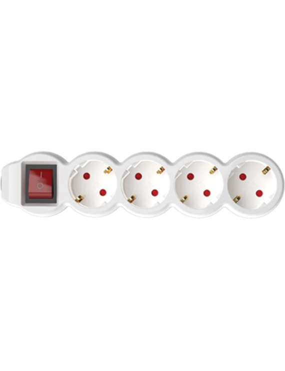 Home NV 4K-3/WH/1,5 4 aljzat 3méter 3x1,5mm2 fehér kapcsolós elosztó
