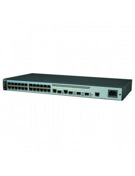 Huawei S5720-28TP-PWR-LI-ACL 8xGbE PoE+ LAN 16xGbE LAN 2xGbE Combo RJ45/SFP 2xGbE SFP PoE+ 124W L3 menedzselhető switch