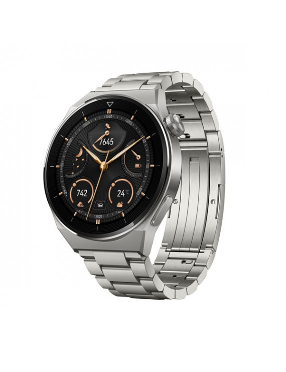 Huawei Watch GT 3 Pro (46mm) fém pántos ezüst okosóra