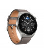 Huawei Watch GT 3 Pro (46mm) szürke bőr pántos ezüst okosóra