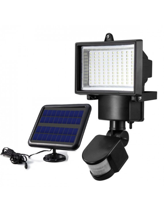 IRIS MSL-015SBW-100LED napelemes mozgásérzékelő reflektor