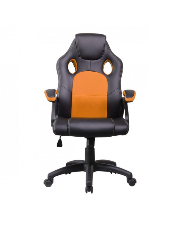 Iris GCH102BA fekete / narancssárga gamer szék