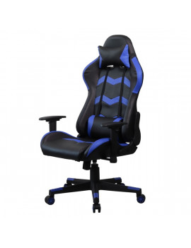 Iris GCH203BK fekete / kék gamer szék