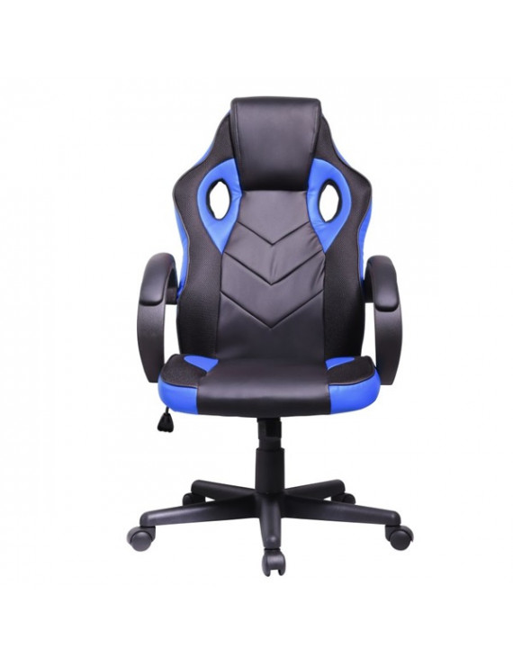 Iris GCH205BK fekete / kék gamer szék