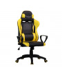 Iris GCH207BC fekete / citromsárga gyerek gamer szék