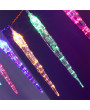 Iris Jégcsap alakú több programos/3m/több színű/30db LED-es/3xAA elemes fénydekoráció
