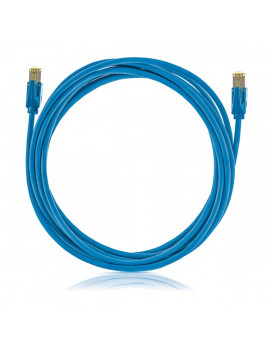 KE-Line Cat6A 10Gigabit STP Patch Kábel 0,5m kék