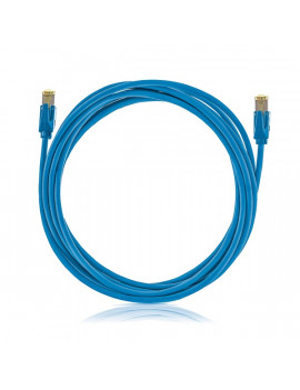 KE-Line Cat6A 10Gigabit STP Patch Kábel 1,5m kék