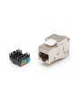 KE-Line Cat6A 10Gigabit keystone jack RJ45 aljzat