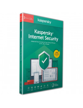 Kaspersky Internet Security HUN  3 Felhasználó 1 év dobozos vírusirtó szoftver