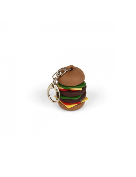 Kikkerland KRL35-EU hanggal hamburger kulcstartó
