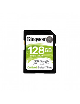 Kingston 128GB SD Canvas Select Plus (SDXC Class 10 UHS-I U3) (SDS2/128GB) memória kártya