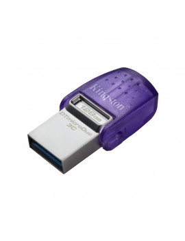 Kingston 128GB USB3.2 Gen1 C/USB3.2 Gen1 A DataTraveler microDuo 3C (DTDUO3CG3/128GB) Flash Drive