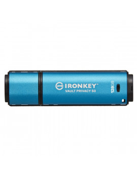 Kingston 128GB USB3.2 IronKey Vault Privacy 50 (IKVP50/128GB) Flash Drive