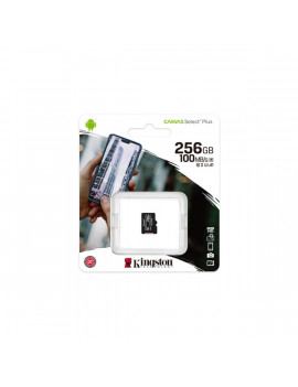 Kingston 256GB SD micro Canvas Select Plus (SDXC Class 10 A1) (SDCS2/256GBSP) memória kártya