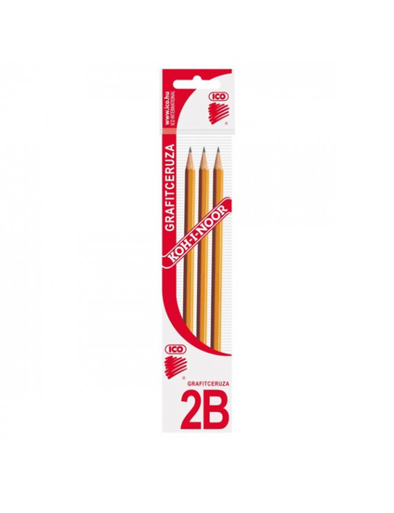 Koh-I-Noor 1770 2B 3db-os grafitceruza