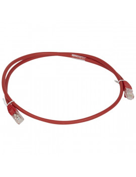 Legrand Cat6A (U/UTP) piros 2 méter LCS3 árnyékolatlan patch kábel