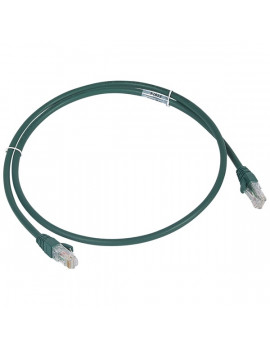 Legrand Cat6A (U/UTP) zöld 2 méter LCS3 árnyékolatlan patch kábel