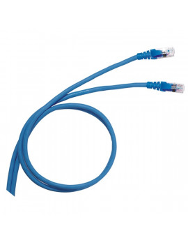 Legrand Cat6 (F/UTP) kék 5 méter LCS3 árnyékolt patch kábel