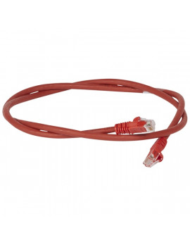 Legrand Cat6 (U/UTP) piros 3 méter LCS3 árnyékolatlan patch kábel