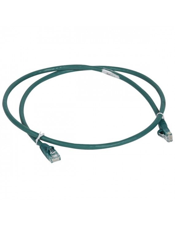 Legrand Cat6 (U/UTP) zöld 1 méter LCS3 árnyékolatlan patch kábel