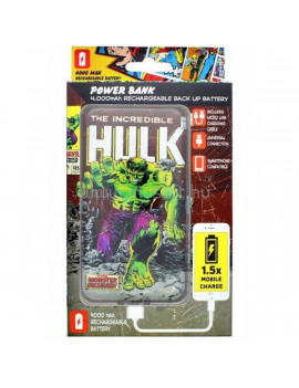 Lazerbuilt PBMC-4FL-HULK Marvel Hulk 4000mAh power bank