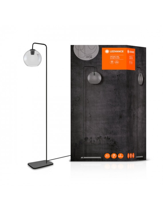 Ledvance Vintage 1906 Globe 200 mm/max. 60W/1xE27/154 cm magas állólámpa