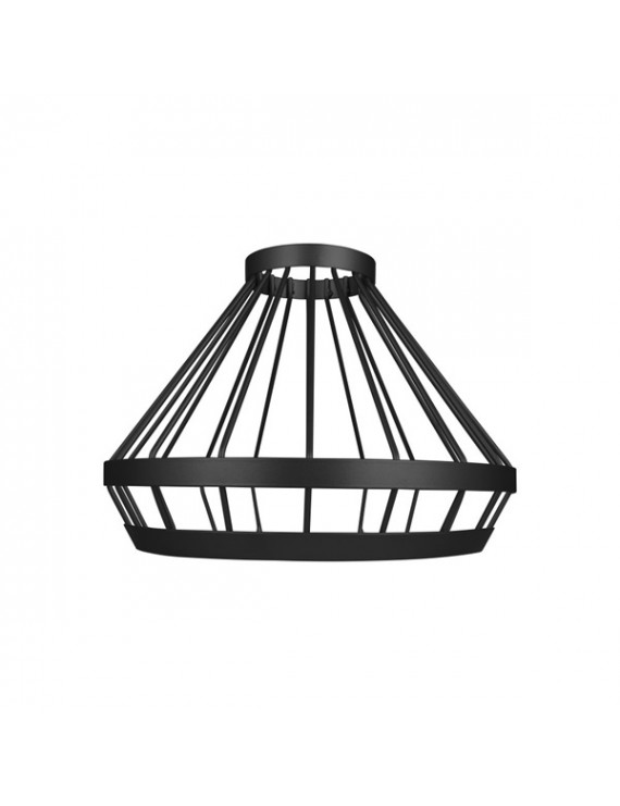 Ledvance Vintage 1906 PenduLum Cage – 239 mm átmérőjű fekete lámpabúra