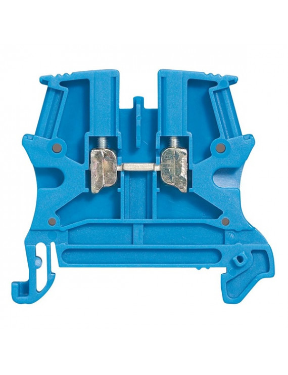 Legrand 037102 Viking3 nulla 6mm2 kék 1 emeletes csavarral sorkapocs
