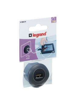 Legrand 050681 1,5A - 5V fekete USB-s csatlakozódugó