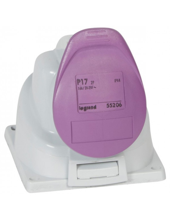Legrand 055206 P17 Tempra Dar-162t00m 24V IP44 rögzíthető aljzat