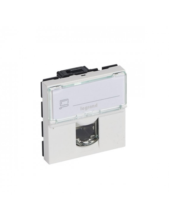 Legrand 076564 Program Mosaic Cat 6 UTP/ 2 modul/ fehér LCS2 RJ45 aljzat