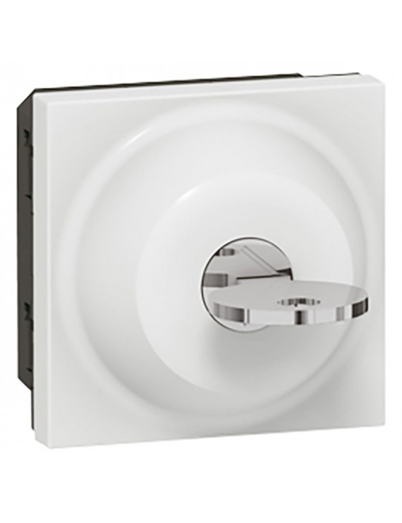 Legrand 077072 Program Mosaic 2 állású 2m 6A fehér kulcsos kapcsoló