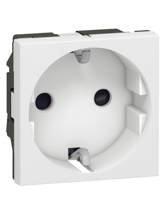 Legrand 077211 Program Mosaic gyermekvédelemmel rugós 2m fehér 2P+F aljzat