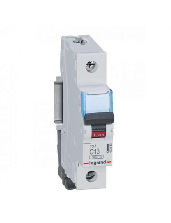 Legrand 403433 TX3 6000A/6kA BIC 1P C13 kismegszakító