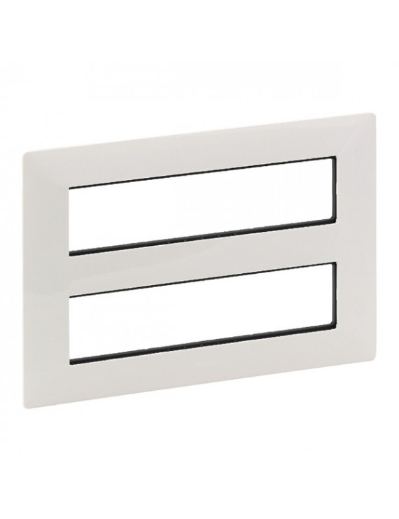 Legrand 752146 Valena Life vízszintes fehér 2x4x2 modulos keret