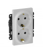 Legrand 753126 Valena Life fehér 2x2P+F csatlakozóaljzat gyermekvédelem
