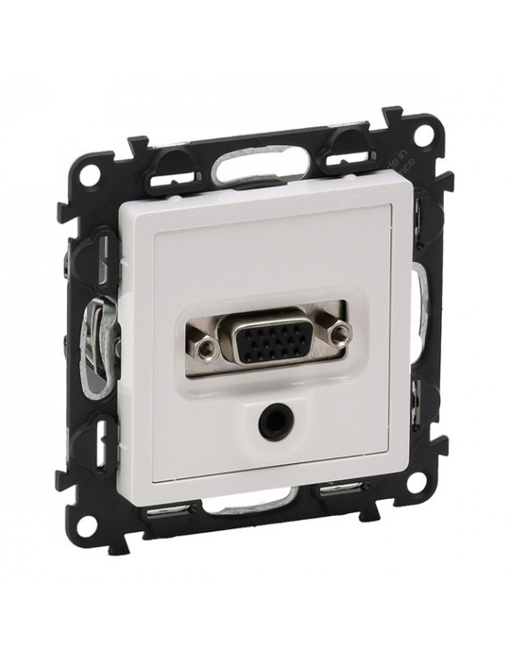 Legrand 753170 Valena Life fehér HD15 + 3,5 mm Jack aljzat