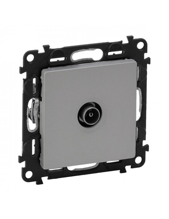 Legrand 753351 Valena Life csillagpontos 15 dB alumínium TV aljzat