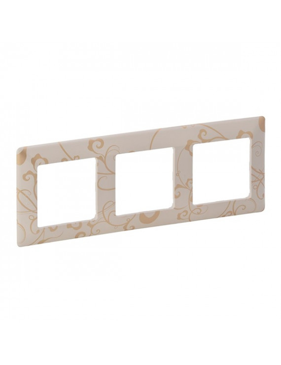Legrand 754113 Valena Life rokokó elefántcsont 3-as keret