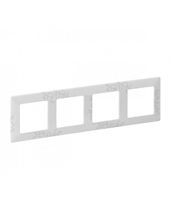 Legrand 754124 Valena Life link 4-es keret