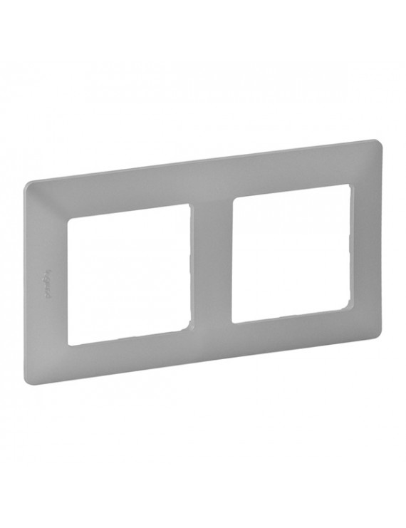 Legrand 754132 Valena Life aluminium 2-es keret