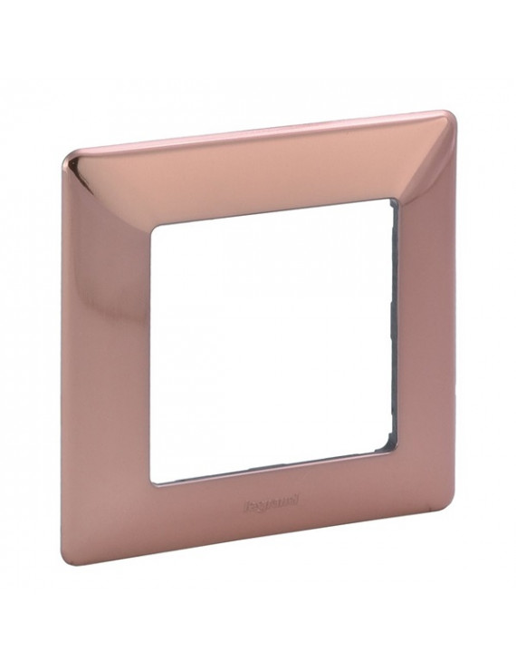 Legrand 754161 Valena Life réz dekor 1-es keret