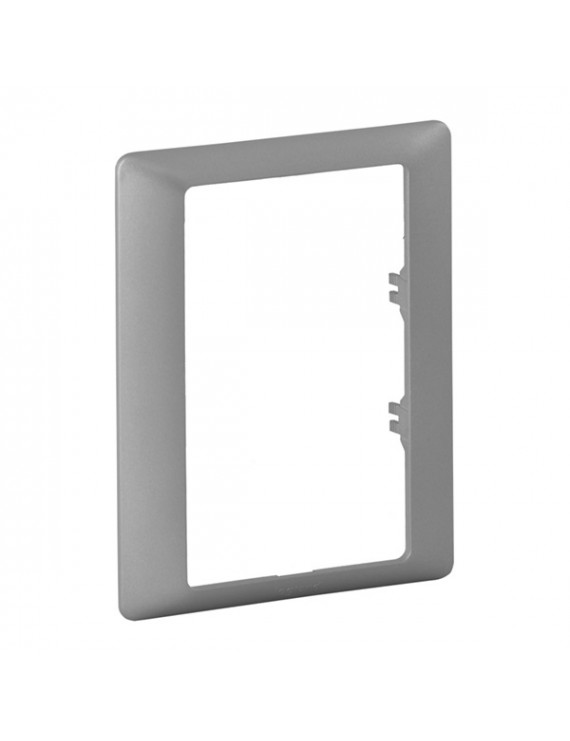 Legrand 754241 Valena Life aluminium 1-es keret 2x2P+F csatlakozóaljzathoz