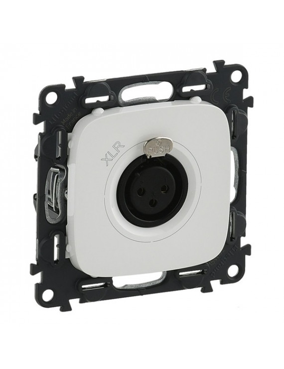 Legrand 754735 Valena Allure female burkolattal fehér 3 pólusú XLR aljzat