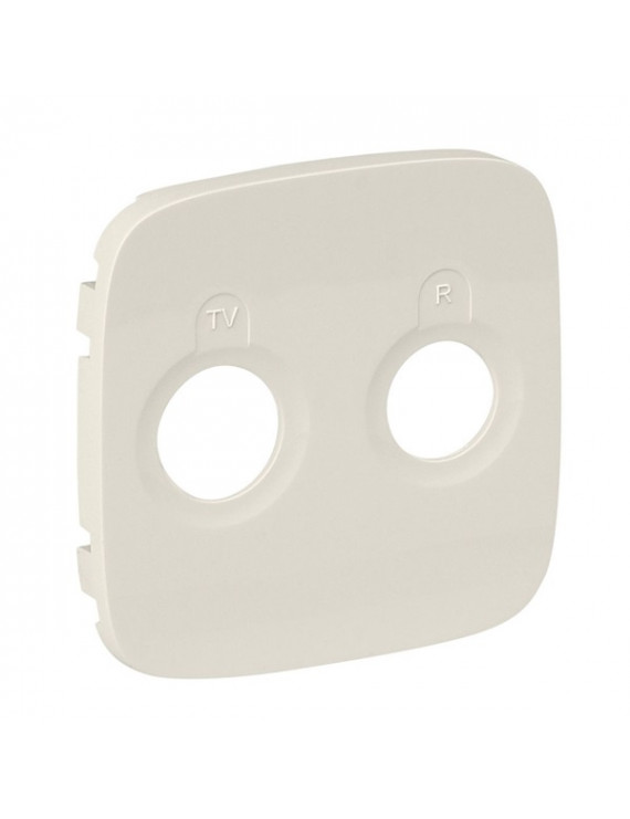 Legrand 754786 Valena Allure elefáncsont TV-RD aljzat burkolat